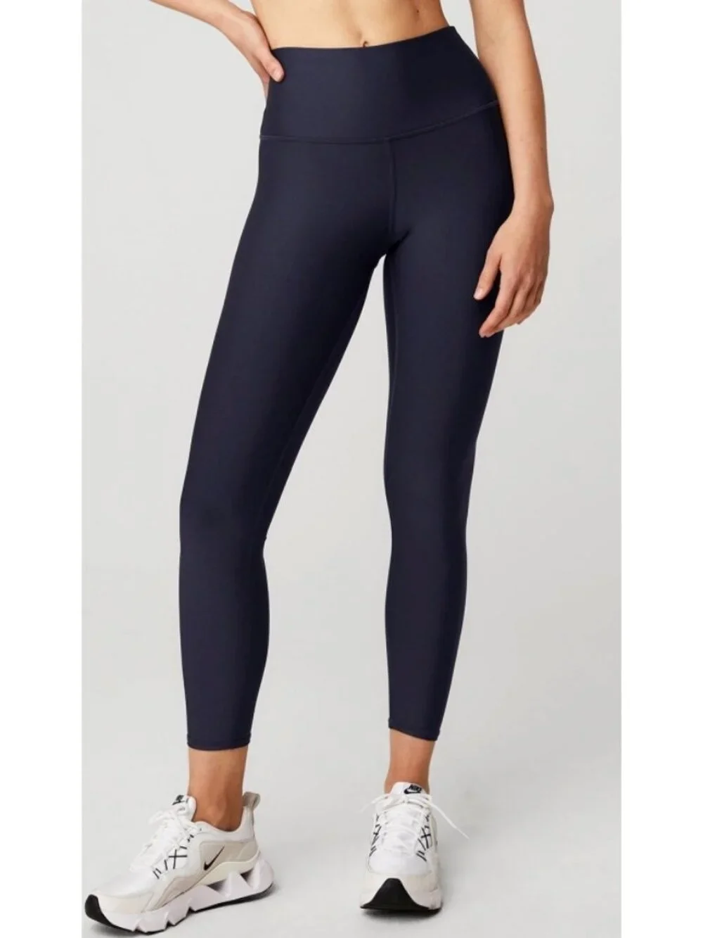 Alo 7/8 High-Waist Airlift Leggings Navy Hi-Rise Waisted Tights Skinny Pants S